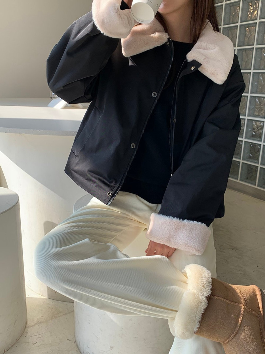 1697065243963_257086.jpg Korean Chic Winter Plush Jacket with Lapel Collar