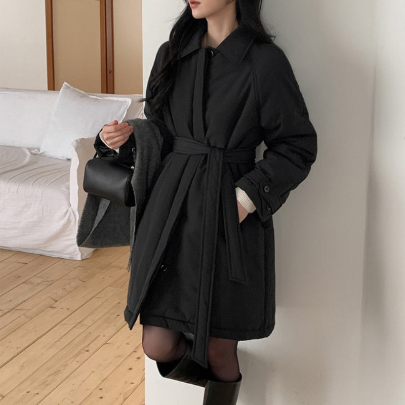 1764192839586_gNqacW.jpg Korean Chic Winter Belted Warm Mid-Long Cotton Padded Coat